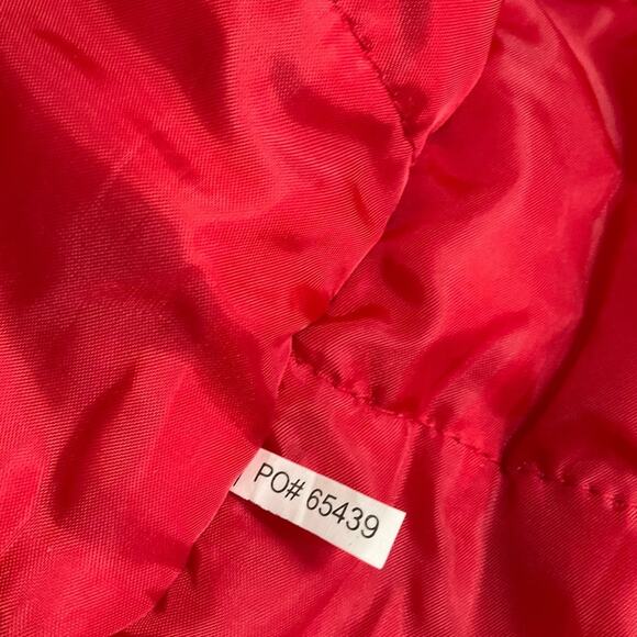 Adidas Boy’s Jacket Wisconsin Red Black Size 12 Month’s EUC - Picture 10 of 12